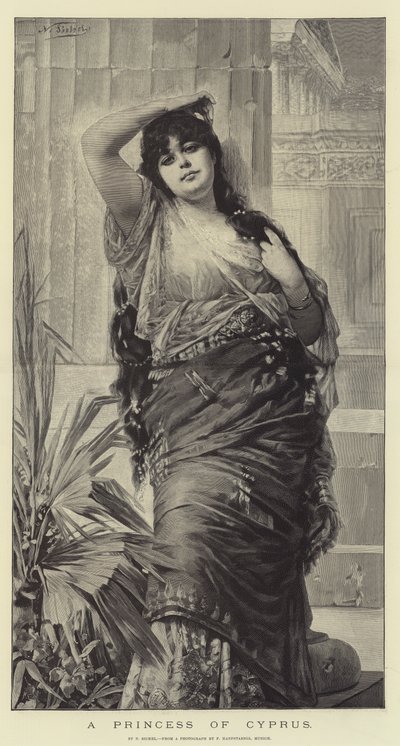A Princess of Cyprus by Nathaniel Sichel